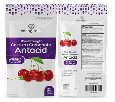 Label (Caring Mill Antacid Ultra)